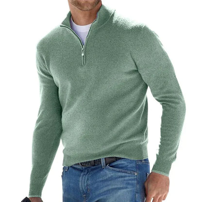 Heren Half-Zip Trui voor Stijl en Comfort – Lars