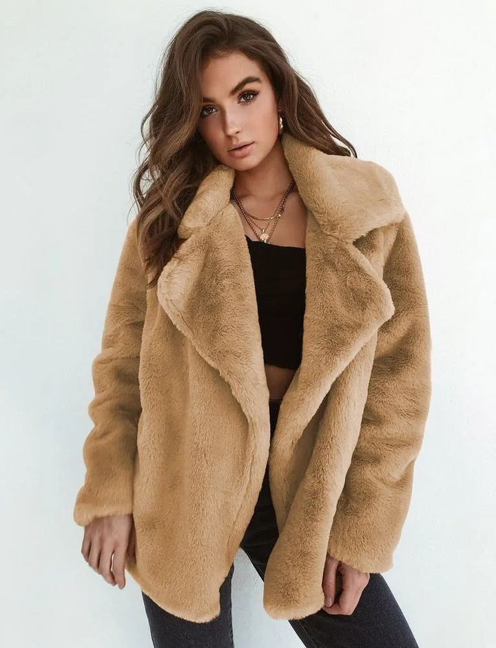 Teddy jas dames warm en stijlvol voor winter – Sophie