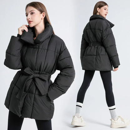 Waterdichte Winterjas voor Dames met Taillevorm – Elvira