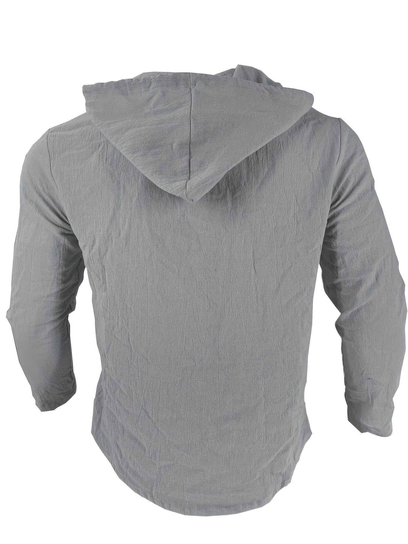 Heren Casual Hooded Shirt Katoen Linnen – Thomas