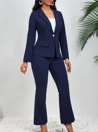 Damespak met blazer en bootcut broek – Sophie