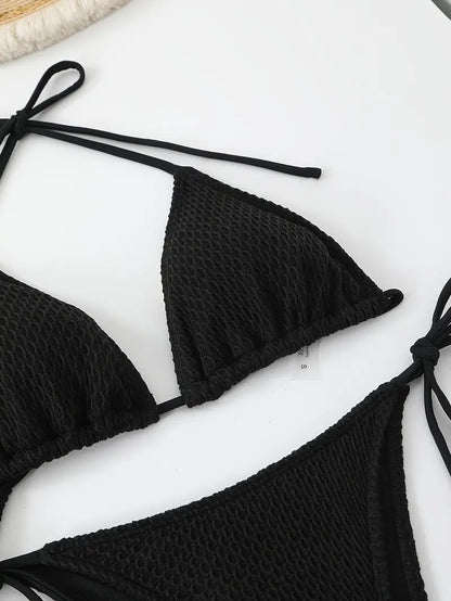 Wineglass Bay Gebreide Vierdelige Bikiniset