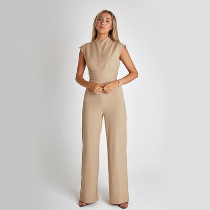Mouwloze Elegante Jumpsuit Voor Zomerlook – Lara
