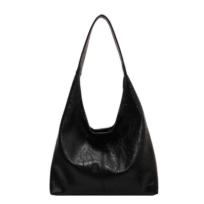 Vegan leren schoudertas met clutch – Meravi