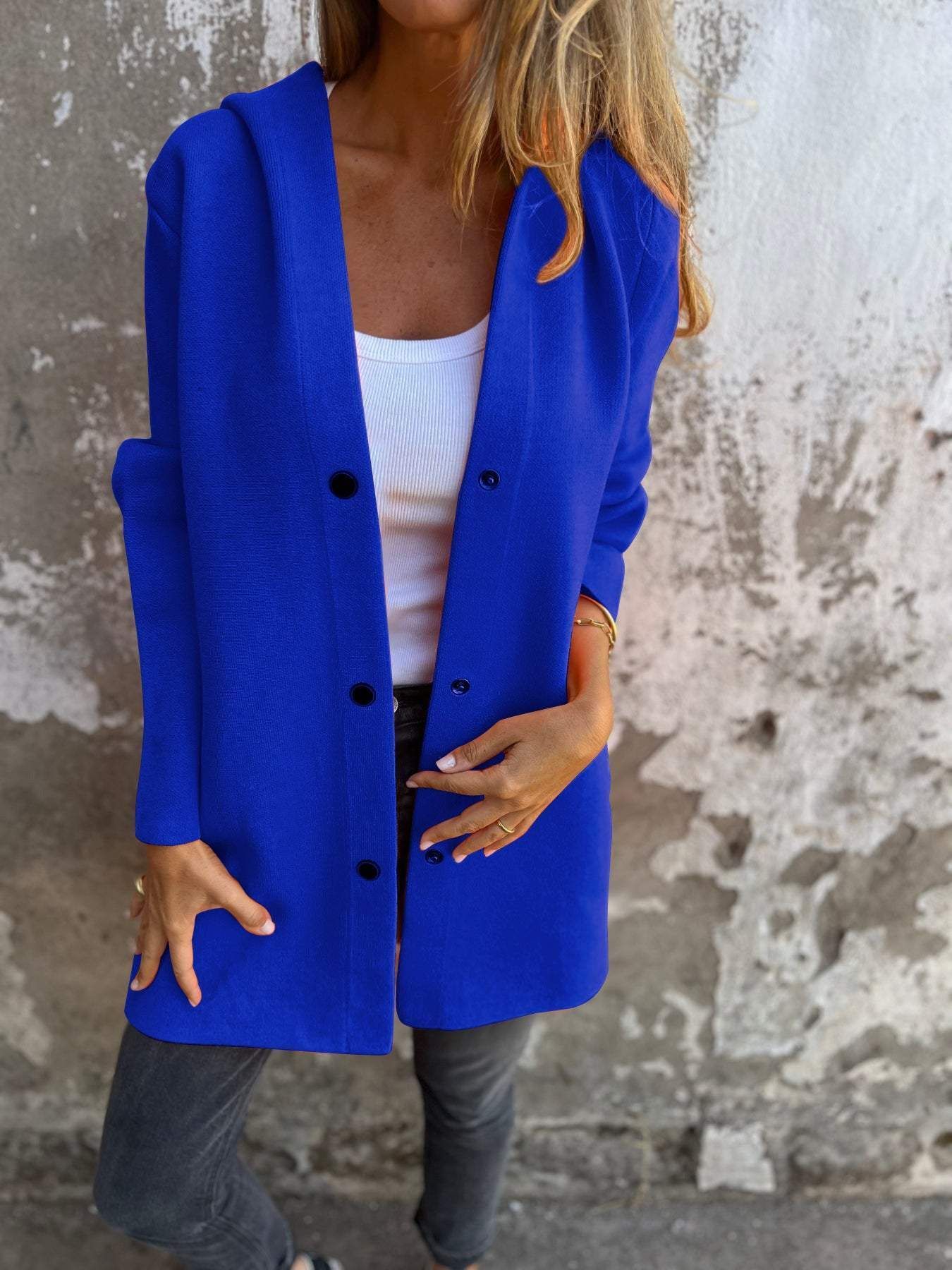 Comfortabele Lange Mouwen Cardigan Voor Vrouwen - Julia