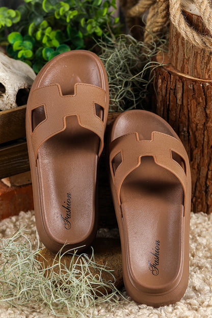 Chique dames plateauslippers voor zomercomfort - Sofia