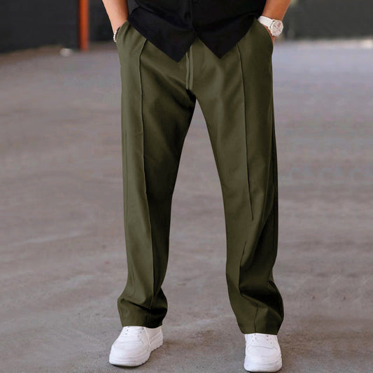 Zomerbroek Heren Luchtig Elegant Losse Pasvorm – Lurelio