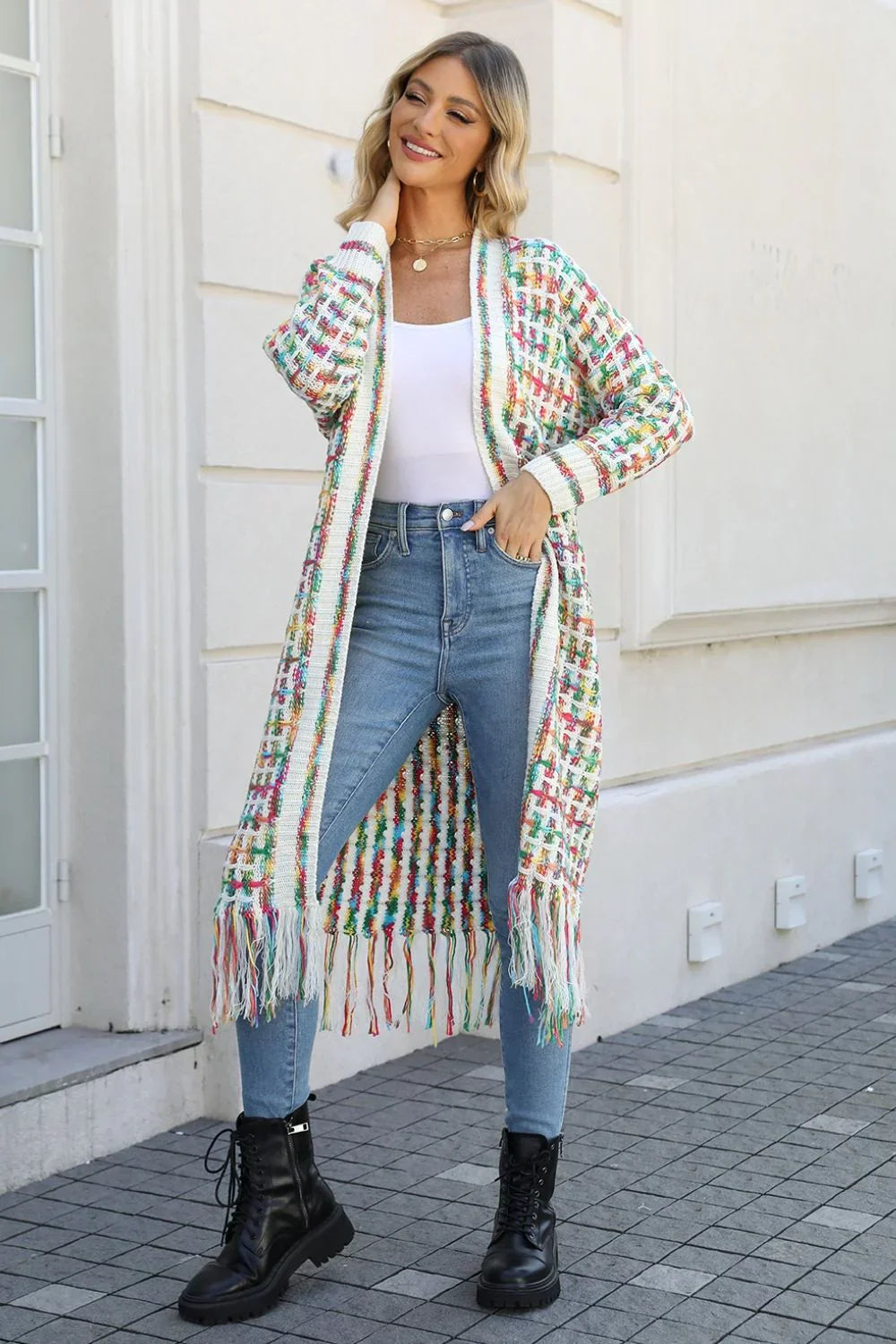 Stijlvol gekleurd vest – Nancy