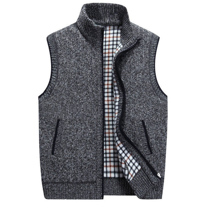 Mouwloos heren sweater vest voor winter – Thomas
