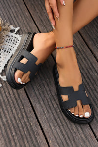 Chique dames plateauslippers voor zomercomfort - Sofia