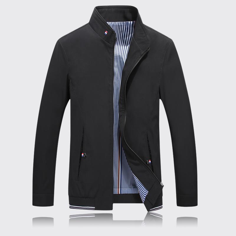 Casual Herenjas Met Opstaande Kraag – David