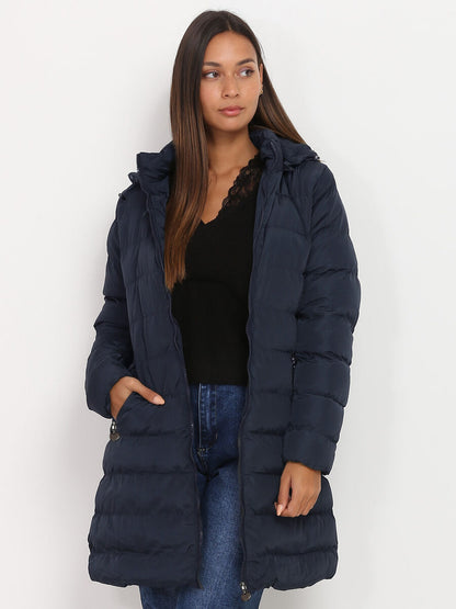 Warme winterjas met capuchon voor dames – Lisa