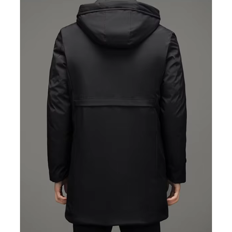 Winterjas Heren met Capuchon en Ritszakken – Thomas
