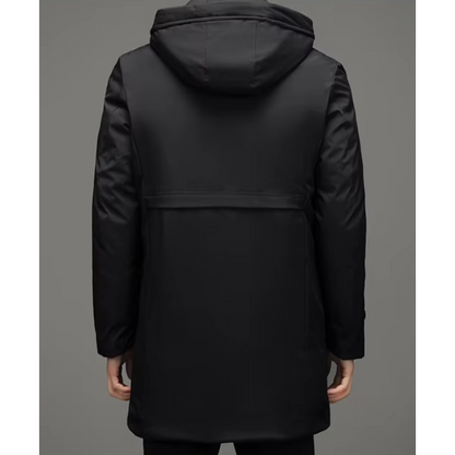 Winterjas Heren met Capuchon en Ritszakken – Thomas
