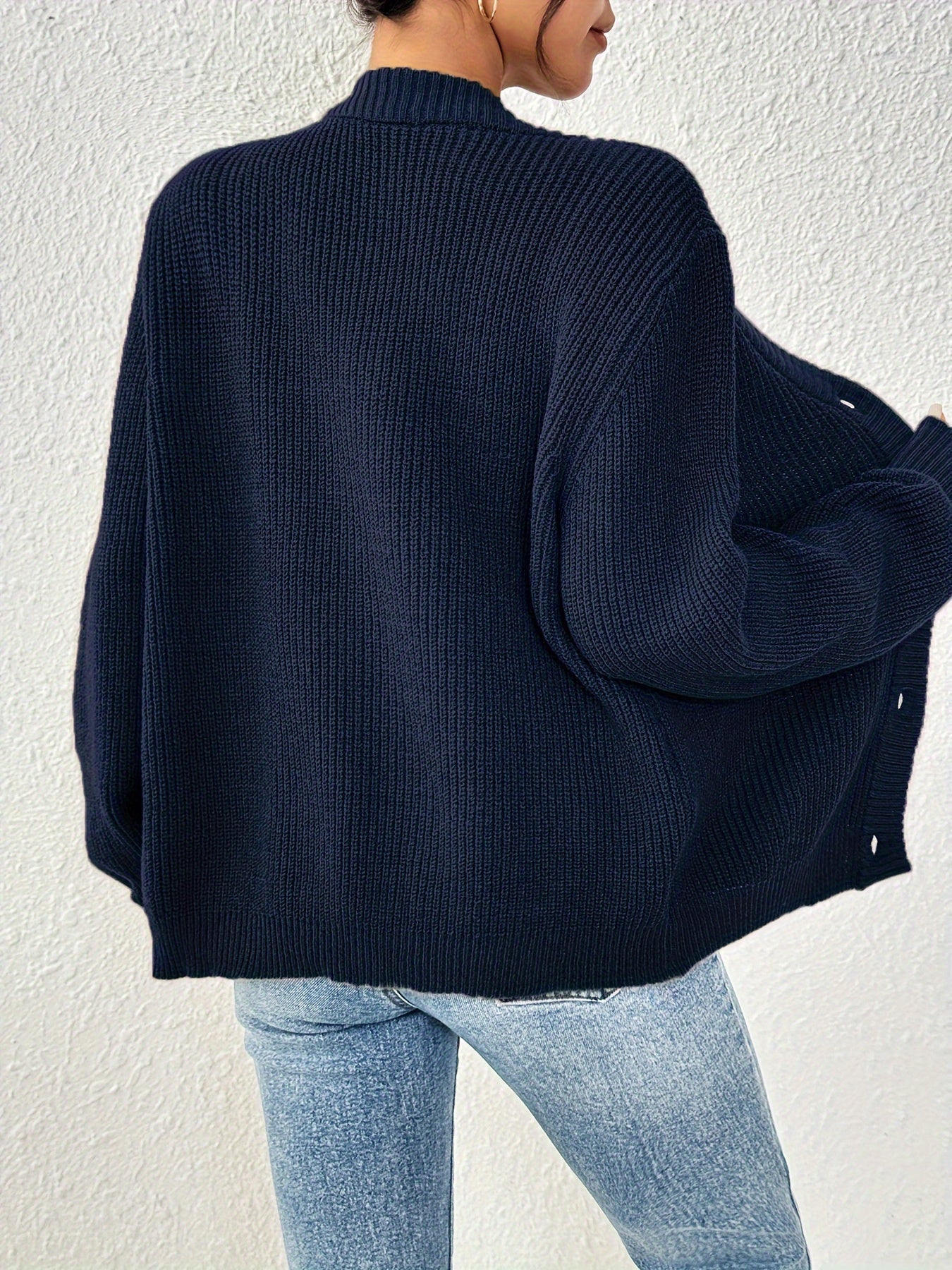 Stijlvol vest met knopen en V-hals – Olivia