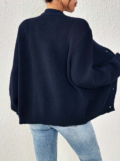Stijlvol vest met knopen en V-hals – Olivia