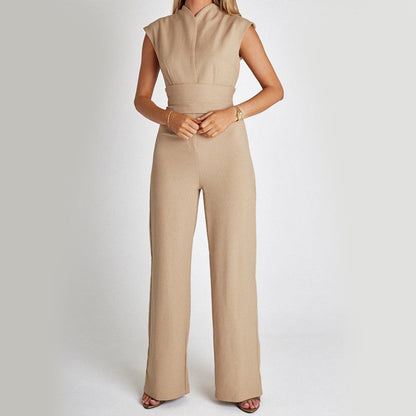 Mouwloze Elegante Jumpsuit Voor Zomerlook – Lara