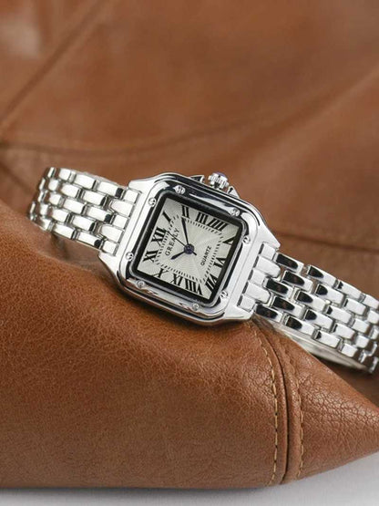 Vierkant Horloge Dames Vintage Quartz - Elise