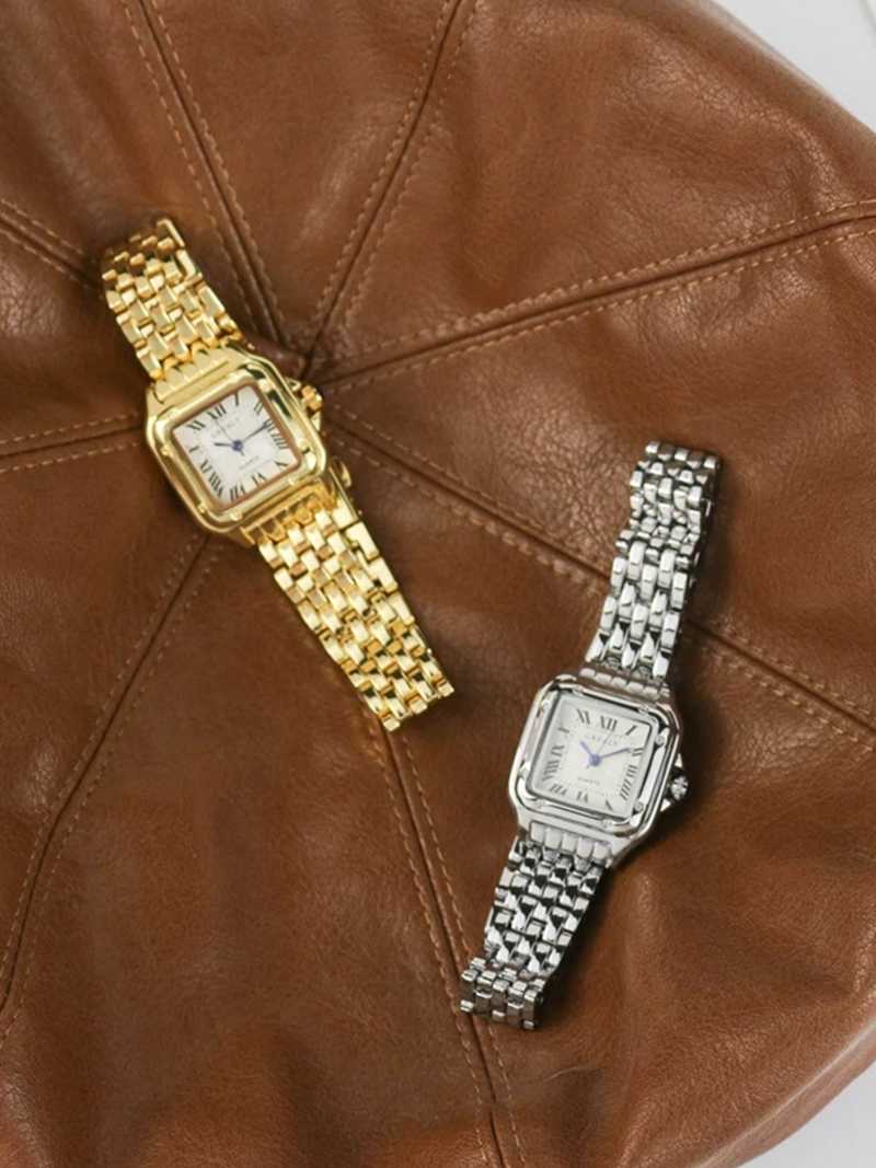 Vierkant Horloge Dames Vintage Quartz - Elise