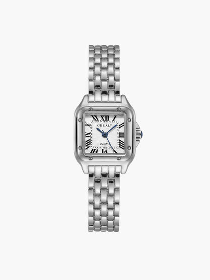 Vierkant Horloge Dames Vintage Quartz - Elise