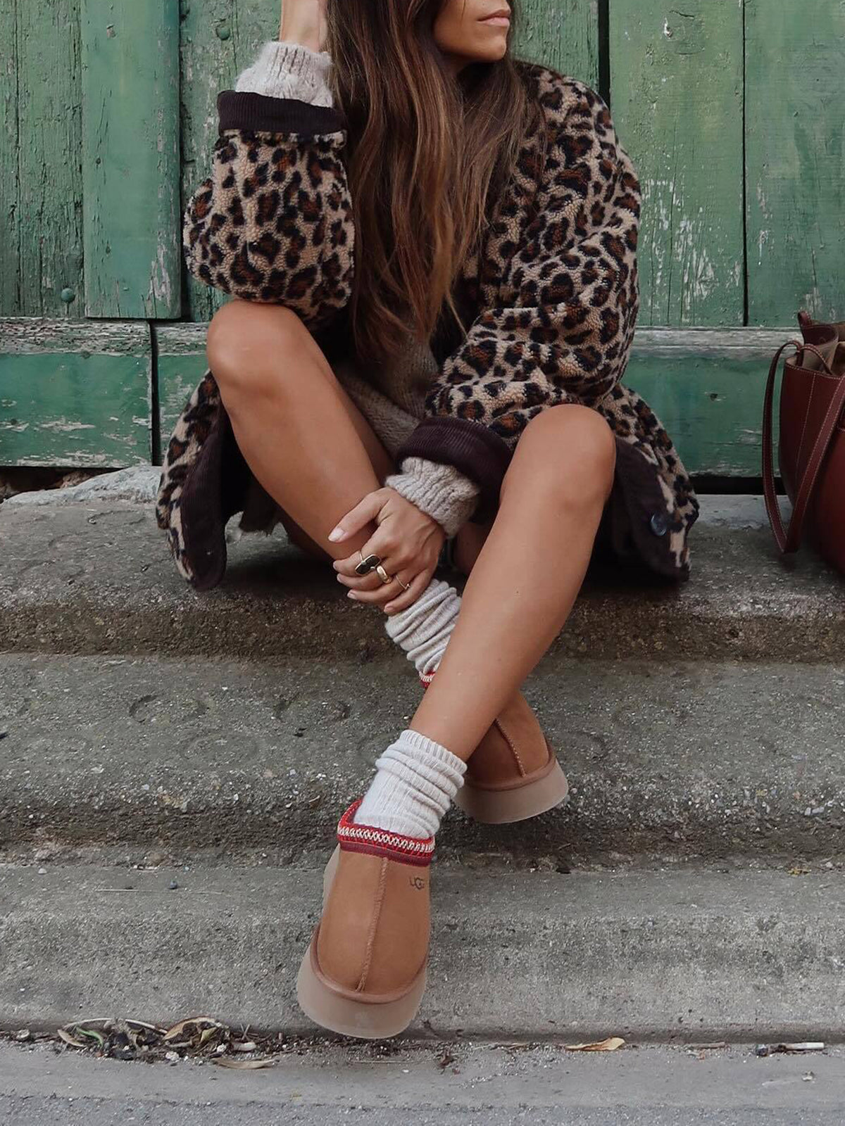 Trendy Panterprint Jas - WildFleece Coat