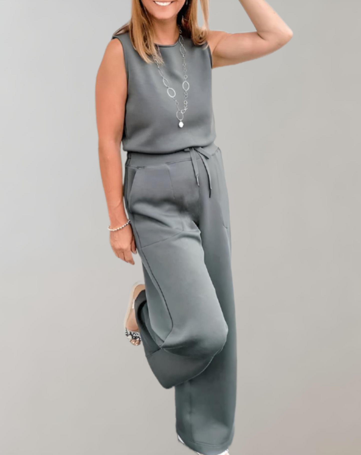 Modieuze Tweedelige Set Voor Dames – Elena