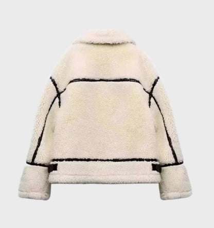 Oversized Fleecejas Met Ritssluiting – Elena