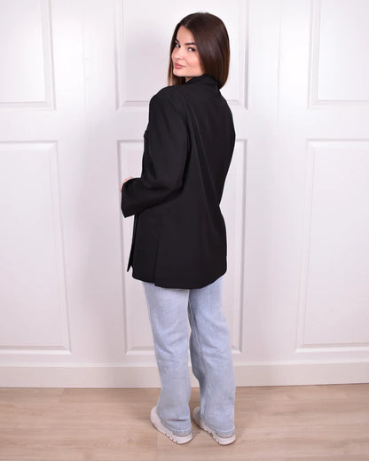 Oversized damesblazer met luxe pasvorm en stijl – Noriva
