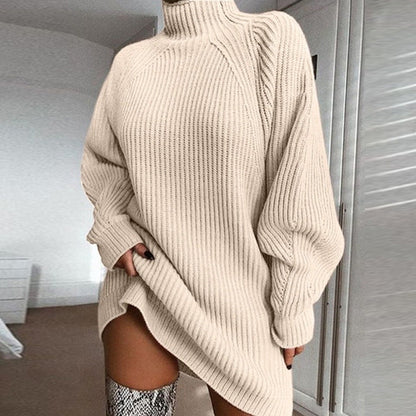 Lange wintertrui voor warmte en stijl – Olivia