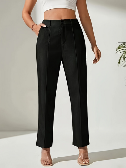 Hoge taille flared broek voor dames – Emma