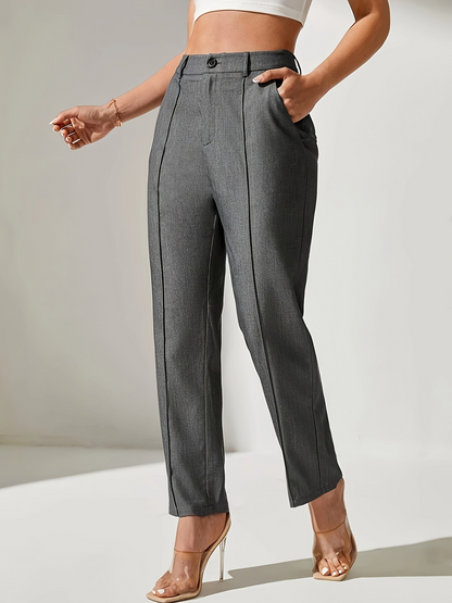 Hoge taille flared broek voor dames – Emma