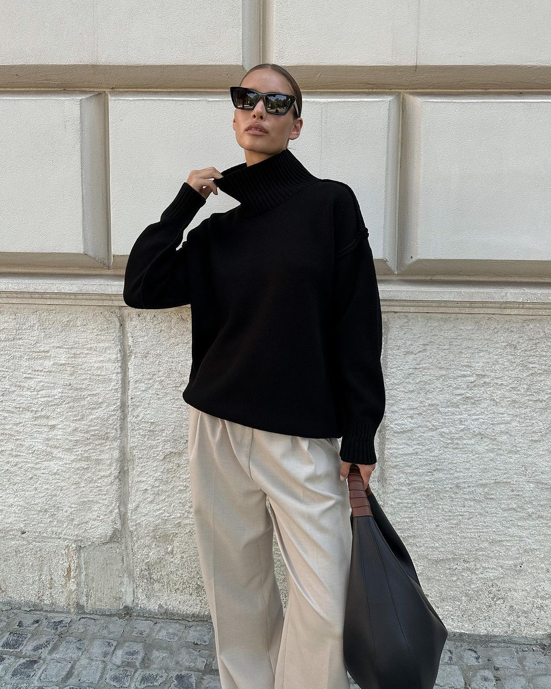 Gebreide Dames Coltrui voor Winter – Sophie