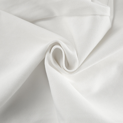 Hoge taille witte broek met rechte pijpen – Olivia