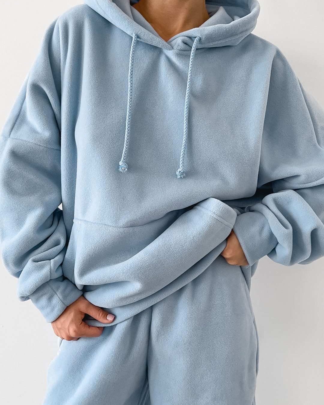 Oversized Lounge Jogger Set met Zakken voor Dames – Sophie