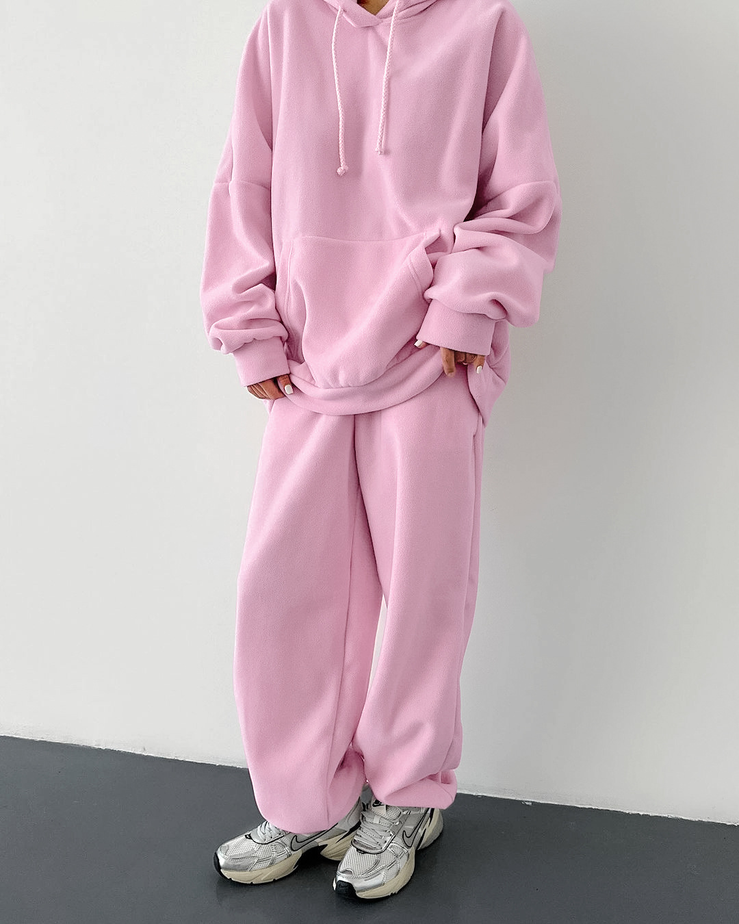 Oversized Lounge Jogger Set met Zakken voor Dames – Sophie