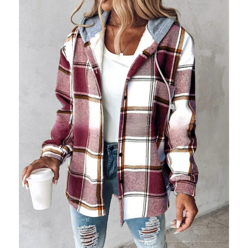Warme Herfstjas met Capuchon voor Comfort – Evi