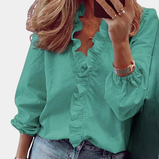 Trendy elegante dames blouse voor een stijlvolle look – Laura
