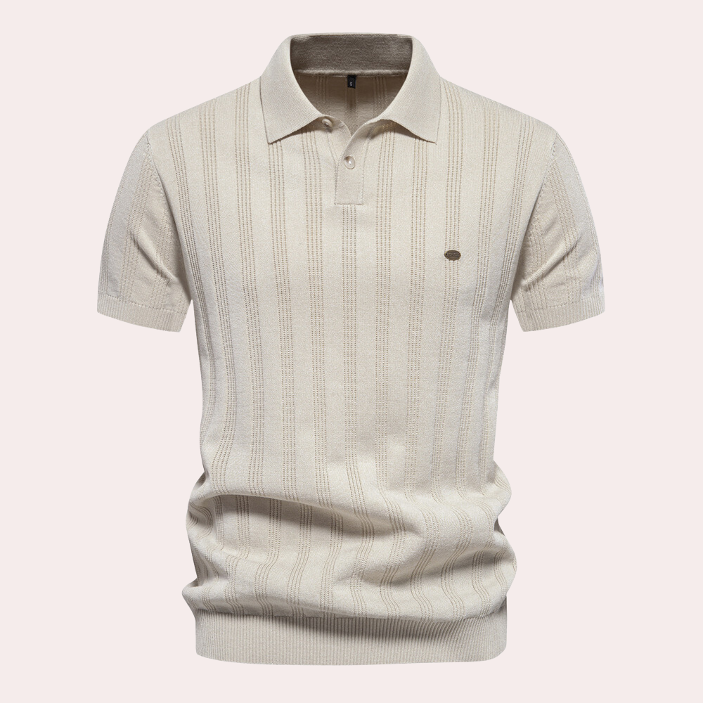 Gestreepte Polo Heren Klassiek Casual - Finn