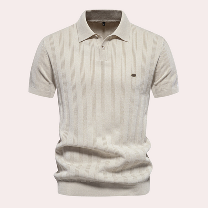 Gestreepte Polo Heren Klassiek Casual - Finn