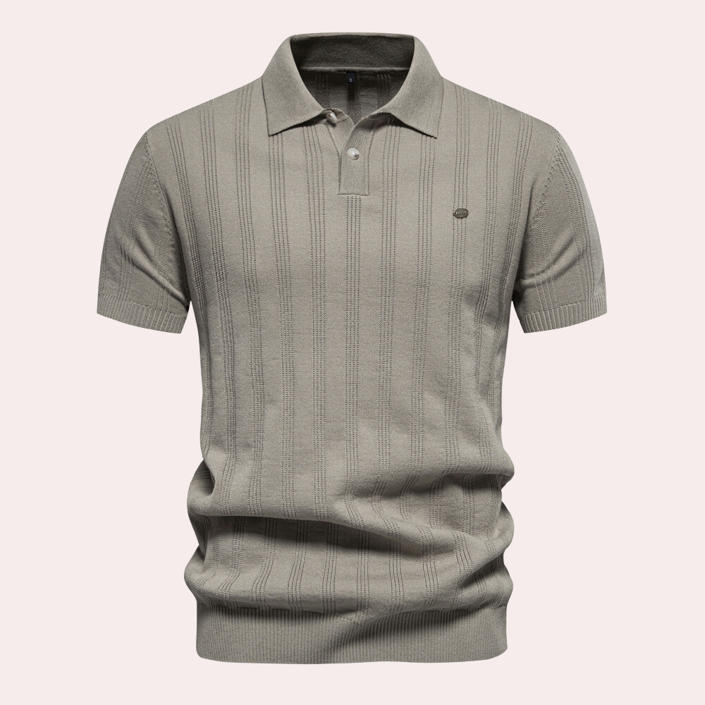 Gestreepte Polo Heren Klassiek Casual - Finn