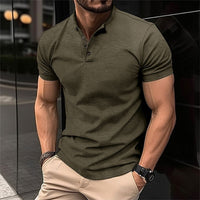 Elite Musclefit Polo met Knoopjes voor Heren – Max