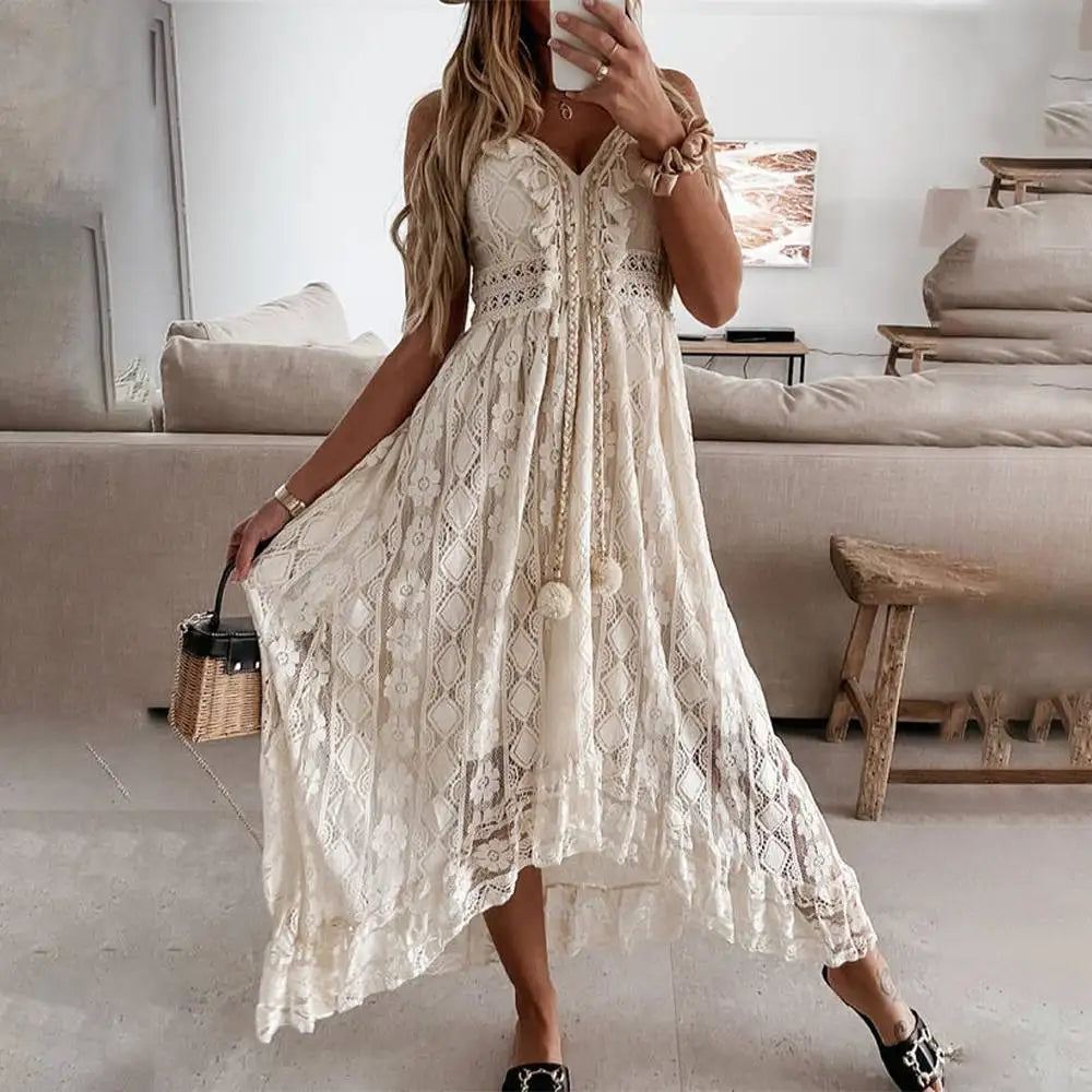 Boho zomerjurk voor dames met elegant ontwerp – Nayeli