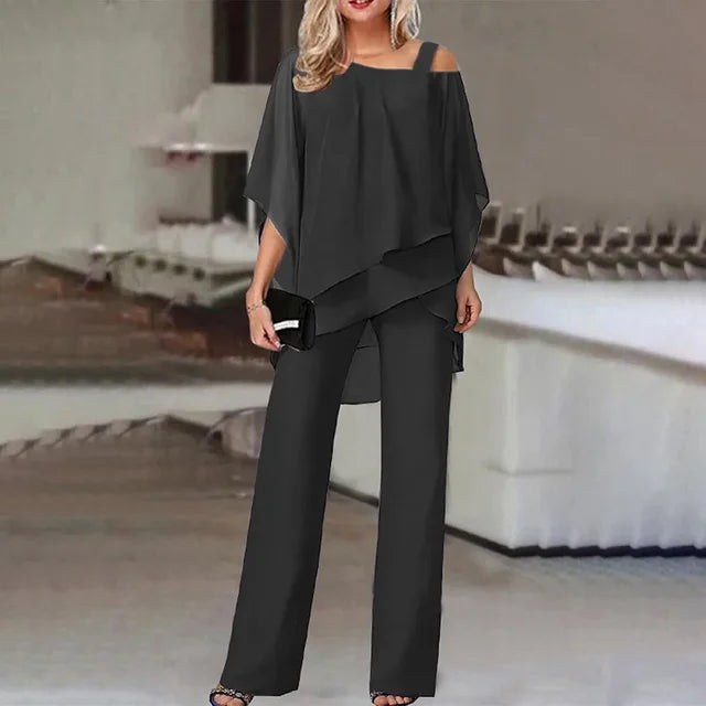 Tweedelige chique set voor dames – Elina