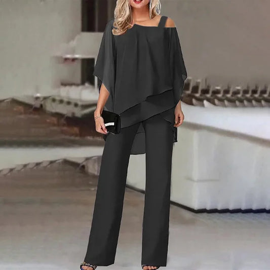 Tweedelige chique set voor dames – Elina