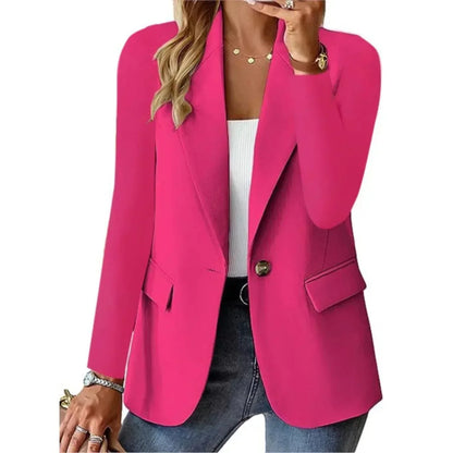 Dames Getailleerde Blazer voor Zakelijke & Casual Look – Evie