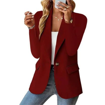 Dames Getailleerde Blazer voor Zakelijke & Casual Look – Evie