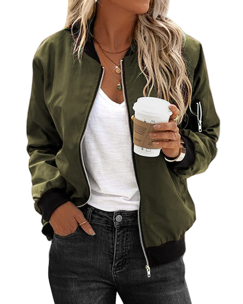 Casual bomberjack voor dames – Mila