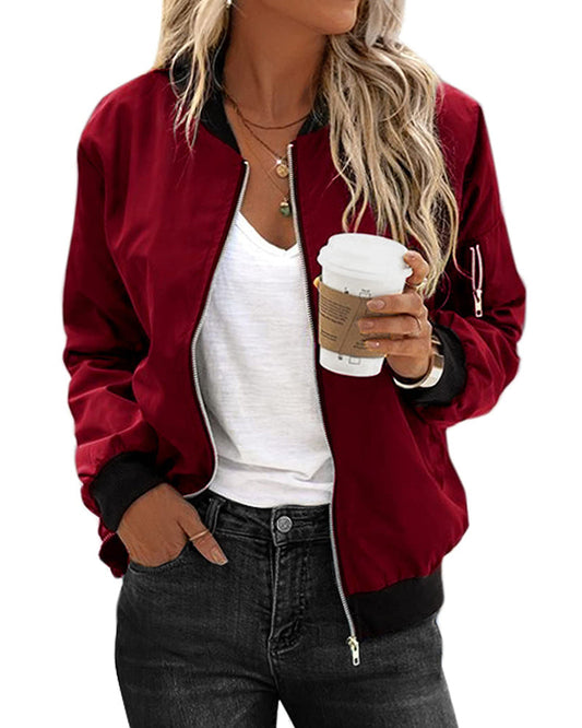 Casual bomberjack voor dames – Mila