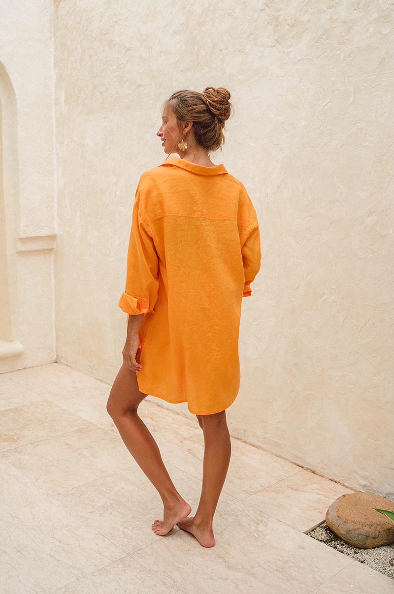 Linnen dames blouse oversized zomer – Sofie