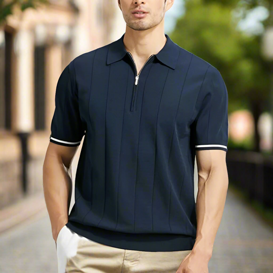 Polo Shirt Heren Klassiek Superzacht Korte Mouw – Lars